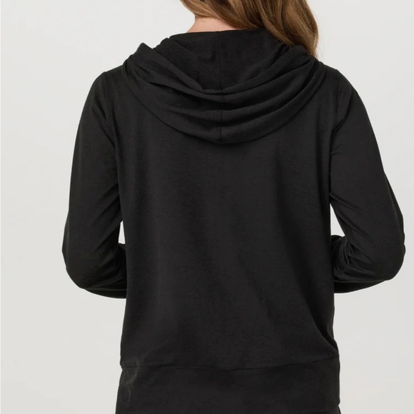 Vuori Black Halo DreamKnit Zip-Up Hoodie Sweatshirt Size M Like New - Picture 5 of 5